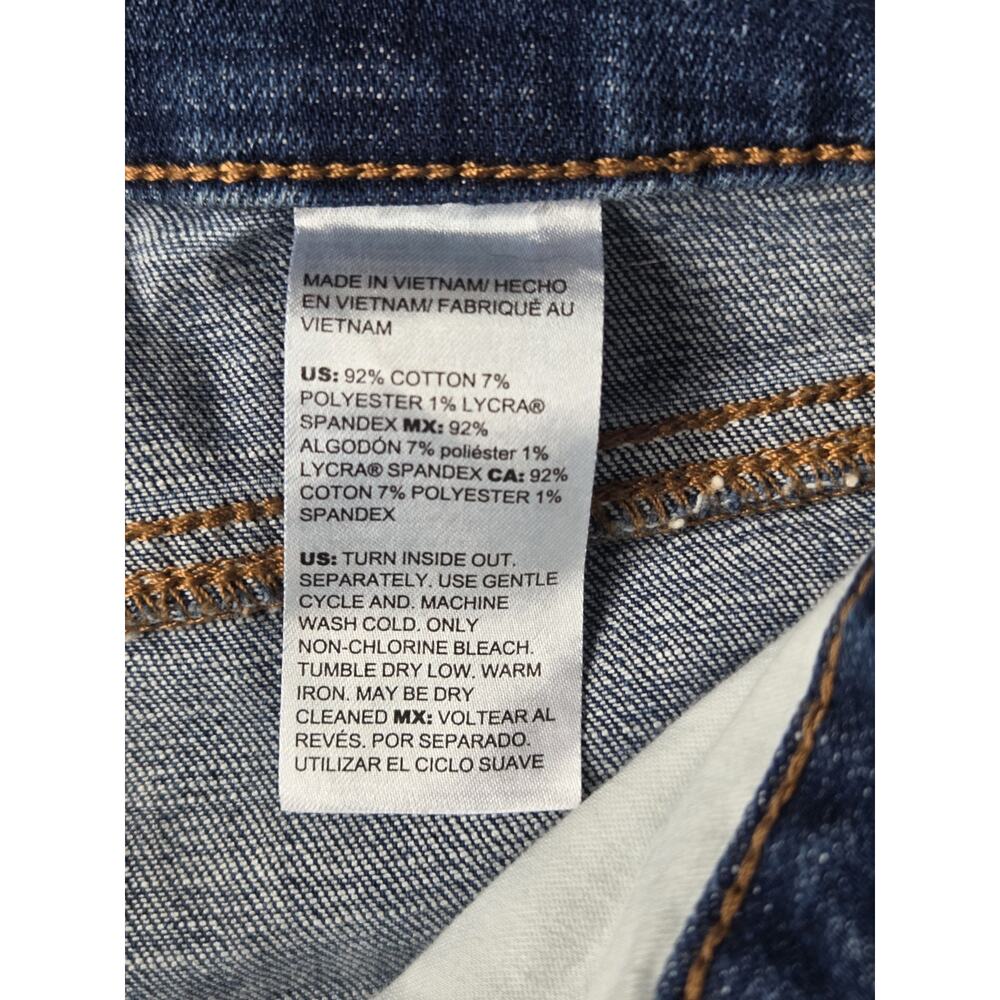 Chico's So Slimming Girlfriend Slim Leg Crop Jeans - Size 2P (US 12P) - Picture 5 of 7